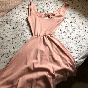 Dusty pink dress